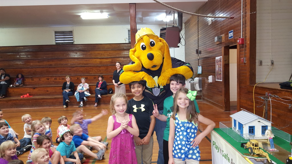 Digger Dog visits Hoboken Elementary School Digger Dog
