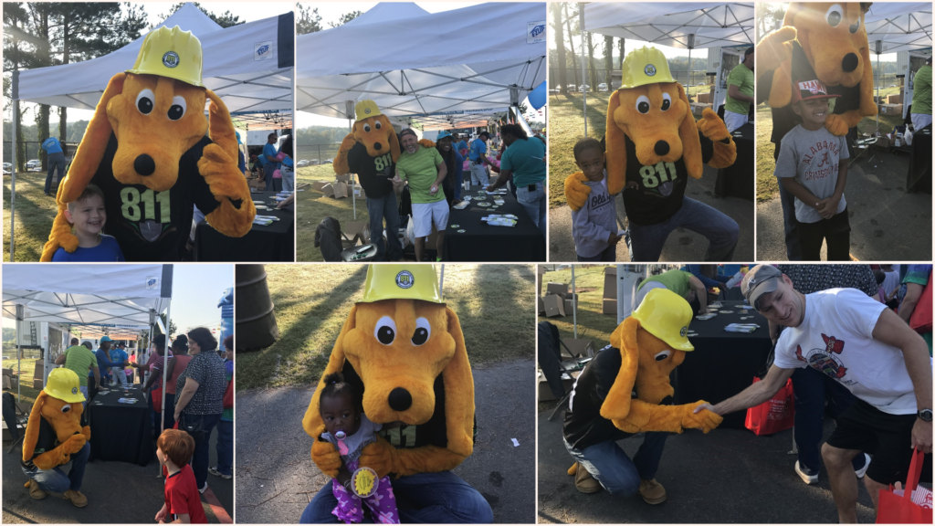 Digger goes to Cobb EMC’s Annual meeting Digger Dog