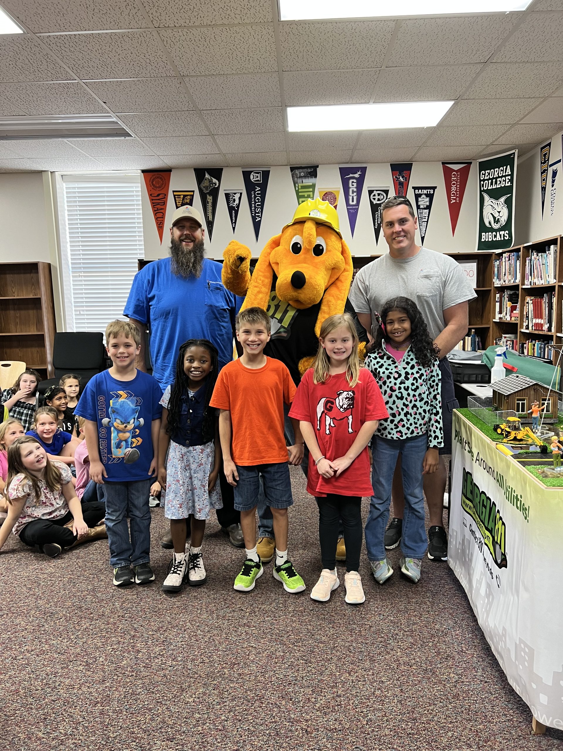 Digger, Ms. Maria And Atlanta Gas Light Visit Augusta Christian ...